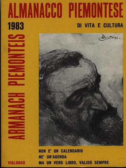 Almanacco Piemontese Armanach Piemonteis 1983 - copertina