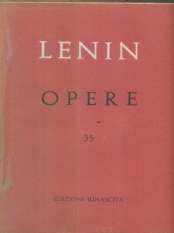 Opere. vol 35