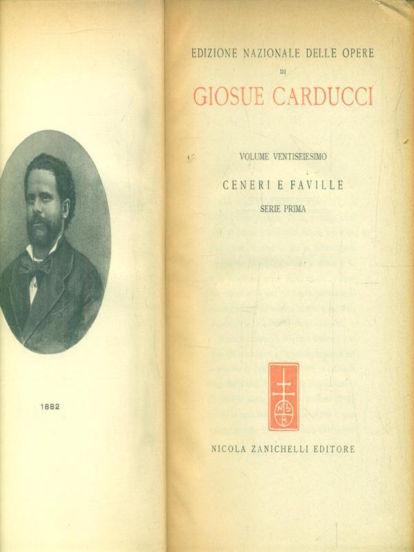 Ceneri e faville. Serie prima