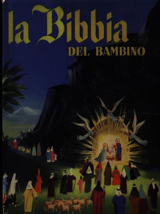La Bibbia del bambino - Cesare Gallina - copertina