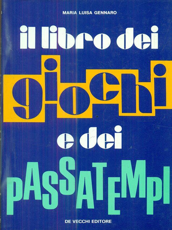 Il libro dei giochi e dei passatempi