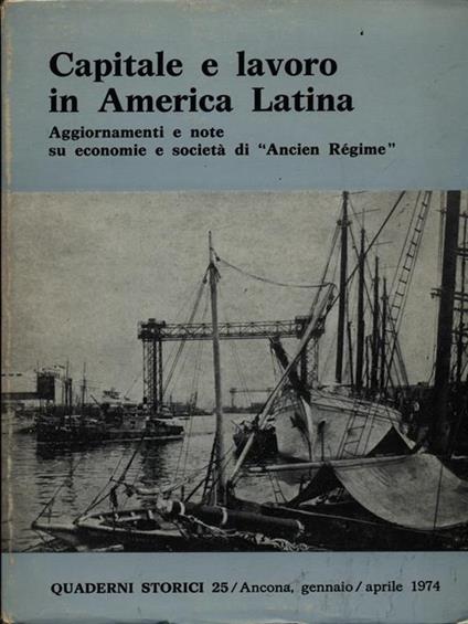 Quaderni storici n. 25/gennaio-aprile 1974 - copertina