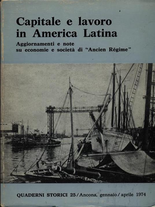 Quaderni storici n. 25/gennaio-aprile 1974 - copertina