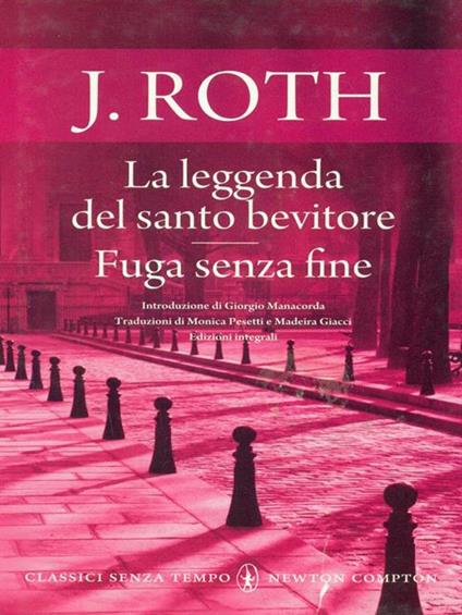 La leggenda del santo bevitore - Joseph Roth - copertina