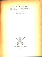 Il vangelo della violenza