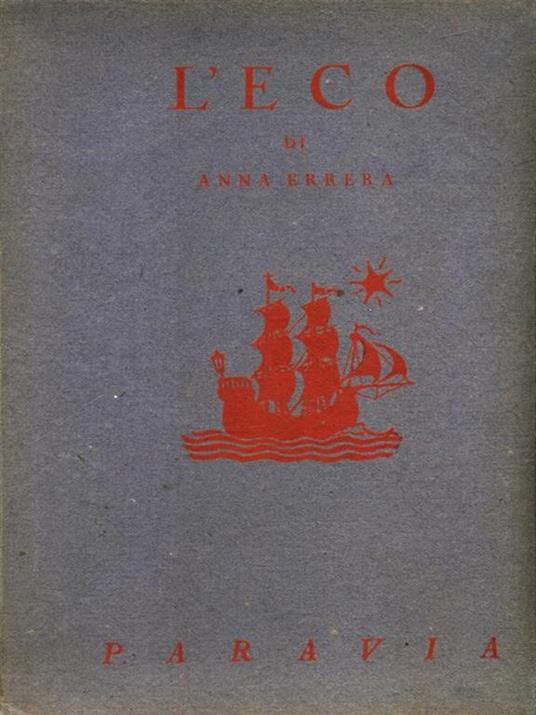L' eco - Anna Errera - copertina