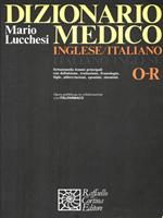 Dizionario Medico inglese italiano - O/R