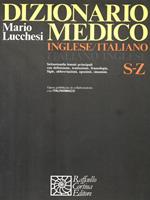 Dizionario Medico inglese italiano - S/Z