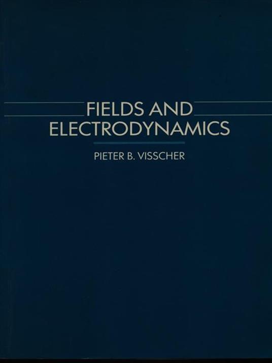 Fields and electrodynamics - copertina