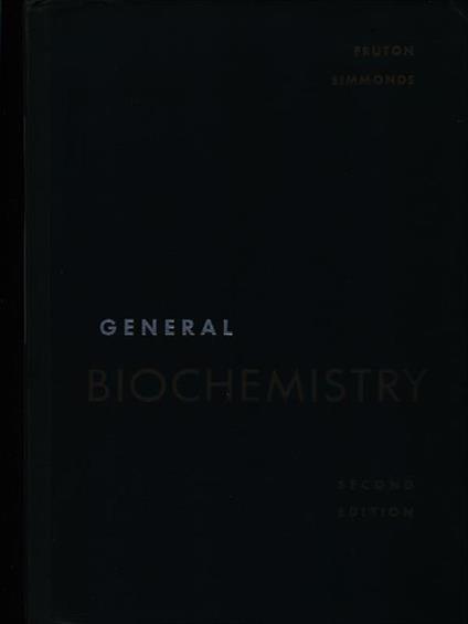 General biochemistry - copertina