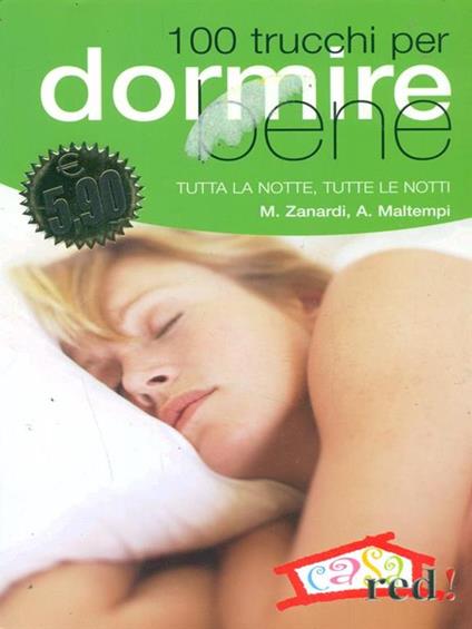 100 trucchi per dormire bene - M. Zanardi - copertina