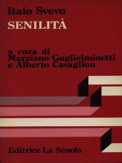 Senilità - Italo Svevo - copertina