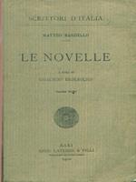 Le novelle. Vol primo