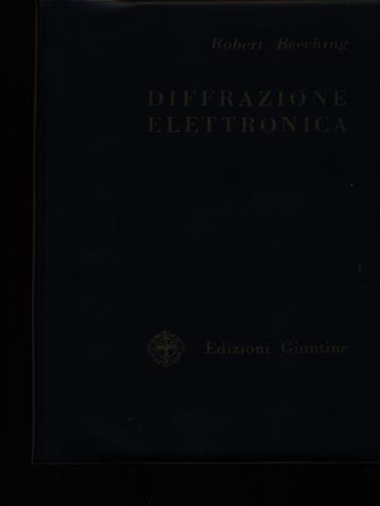 Diffrazione elettronica - copertina