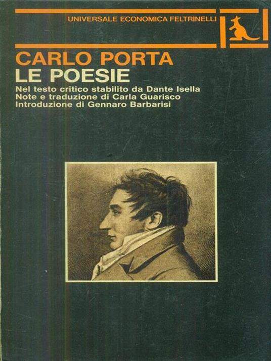 Le Poesie. 2 volumi in cofanetto - Carlo Porta - copertina