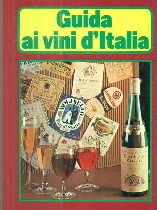 Guida ai vini d'Italia - Lamberto Paronetto - copertina
