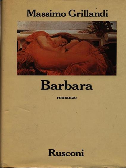 Barbara - Massimo Grillandi - copertina