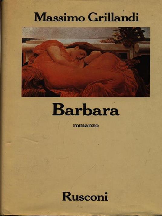 Barbara - Massimo Grillandi - copertina
