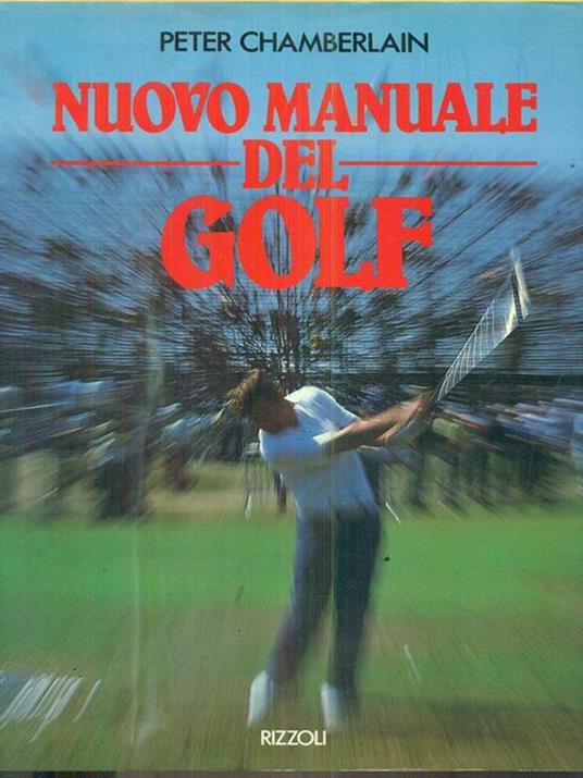 Nuovo Manuale del Golf - Peter Chamberlain - copertina