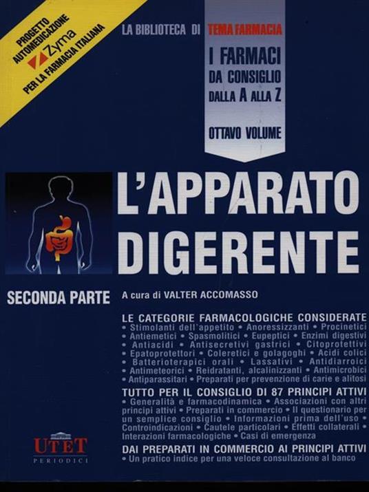 L' apparato digerente seconda parte - Valter Accomasso - copertina