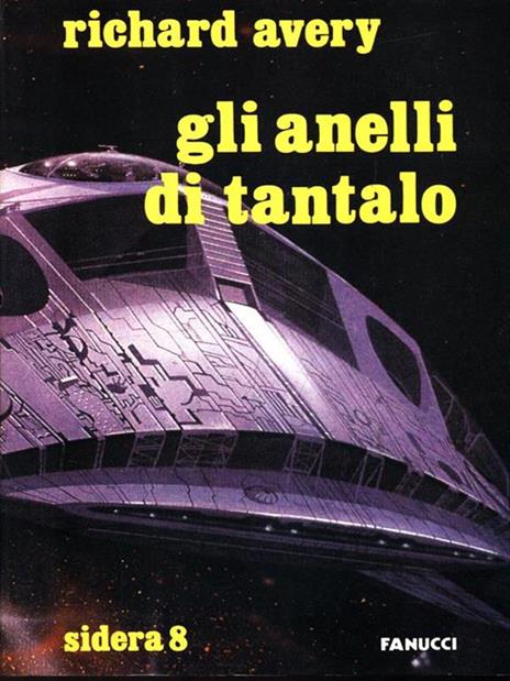Gli anelli di tantalo - Richard Avery - copertina