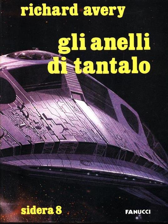 Gli anelli di tantalo - Richard Avery - copertina