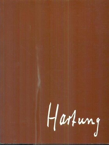 Hans Hartung - copertina