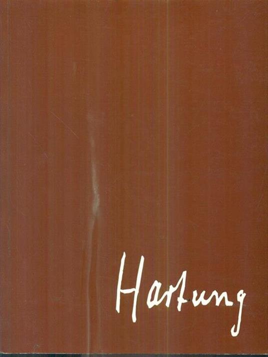 Hans Hartung - copertina