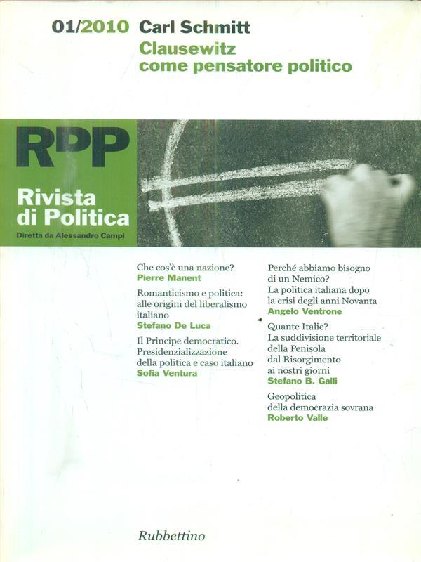 RDP Rivista di politica 1/2010