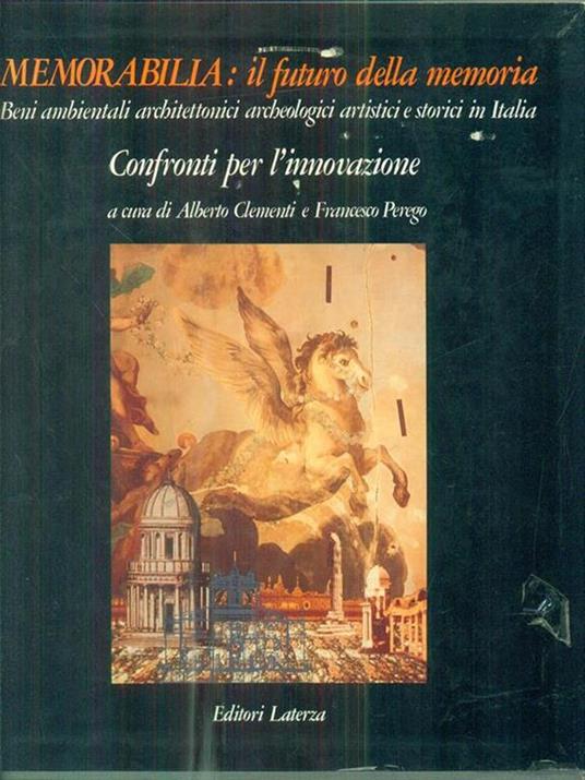 Memorabilia Il futuro della memoria. Confronti per l'innovazione - copertina