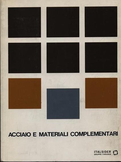 Acciaio e materiali complementari - copertina