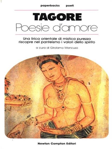 Poesie d'amore - Rabindranath Tagore - copertina