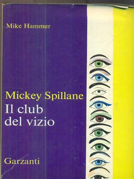 Il club del vizio - Mike Hammer - copertina