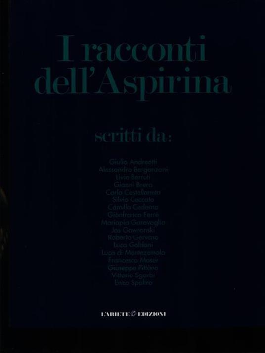 I racconti dell'Aspirina - copertina