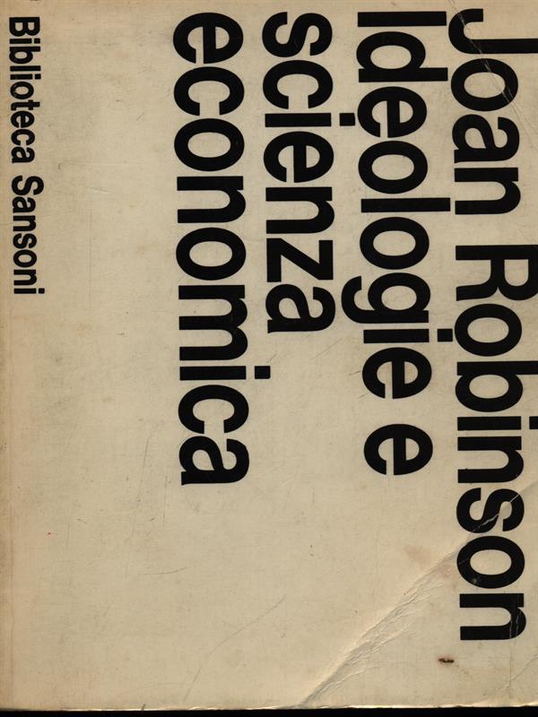 Ideologie e scienza economica