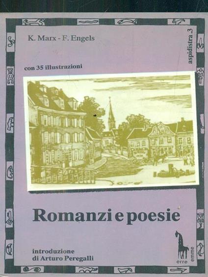 Romanzi e poesie - copertina