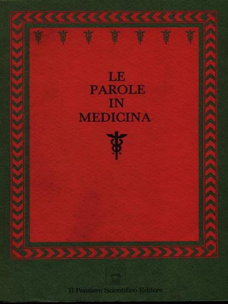 Le parole in medicina - copertina