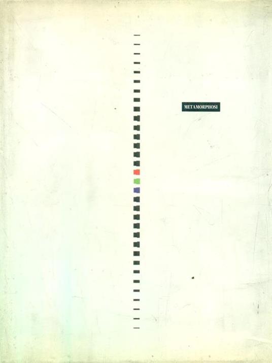 Metamorphosi. lingua italiano - copertina