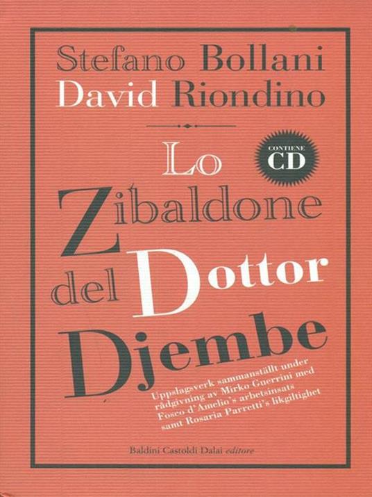 Lo Zibaldone del Dottor Djembe + CD - David Riondino - copertina