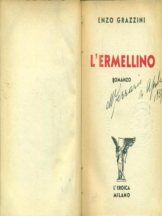 L' ermellino - Enzo Grazzini - copertina