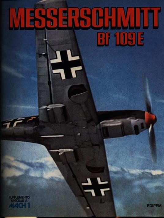 Messerschmitt Bf 109 E - copertina