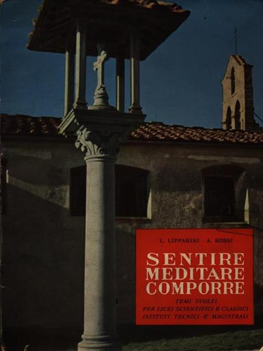 Sentire meditare comporre - Lipparini - copertina