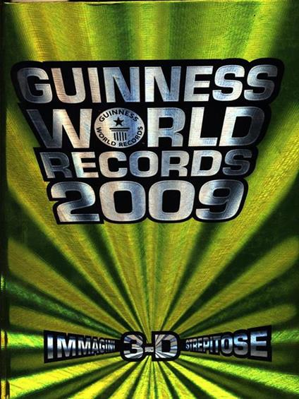 Guinness World Records 2009 - copertina