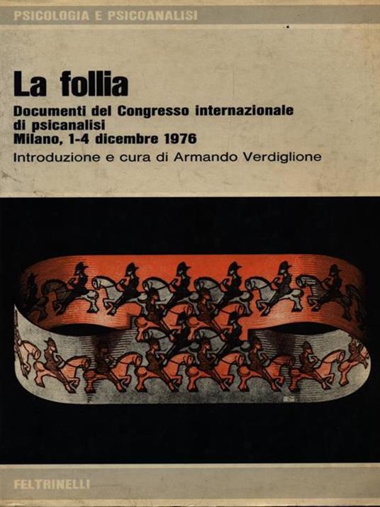 La  follia - Armando Verdiglione - copertina