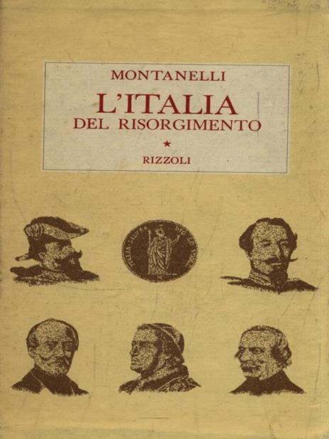L' Italia del Risorgimento - Indro Montanelli - copertina
