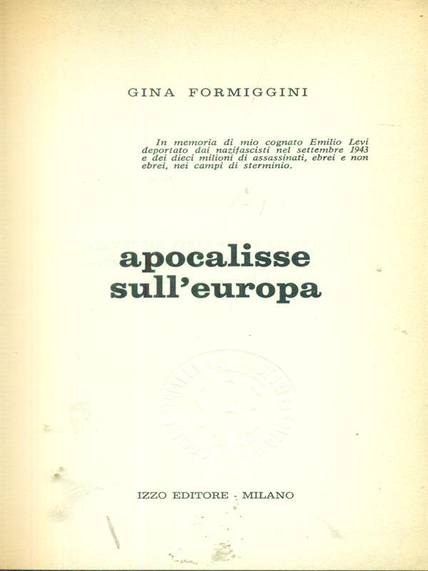 Apocalisse sull'Europa