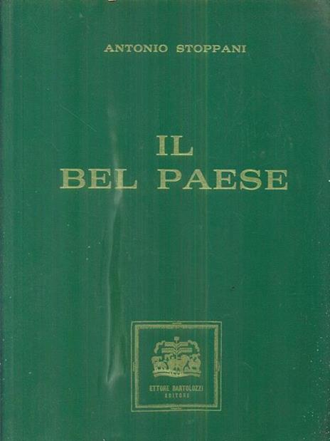 Il Bel paese - Antonio Stoppani - copertina
