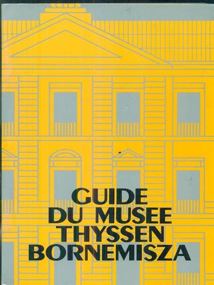 Guide du musee Thyssen Bornemisza - copertina