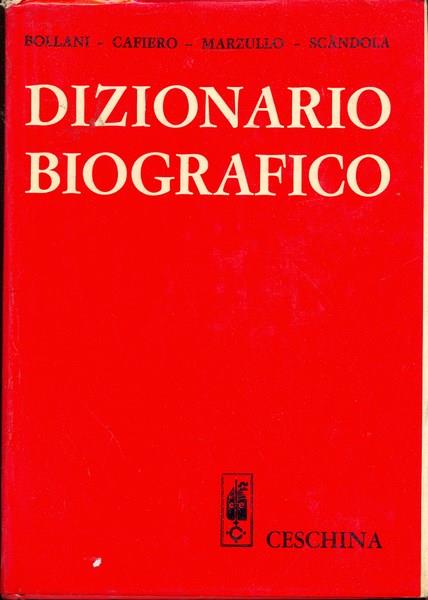 Dizionario biografico