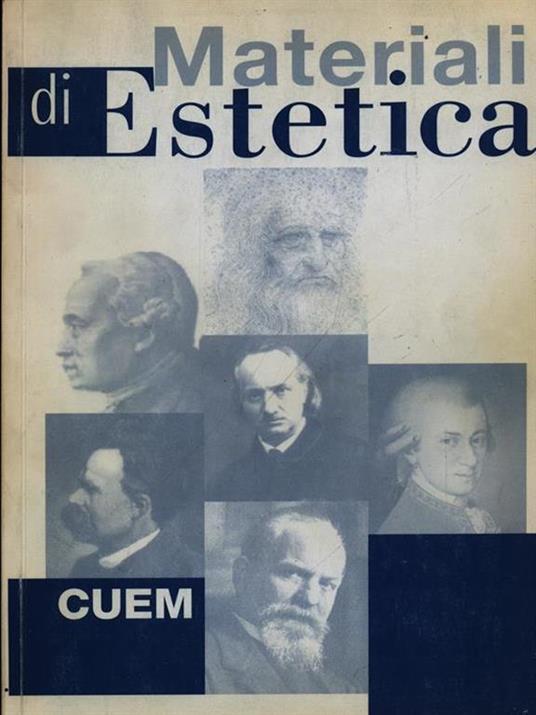 Materiali di estetica - copertina